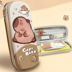3d relief capybara federtasche fuer schule und buro