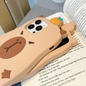 coole 3d capybara handyhuelle fuer iphone und android capybara