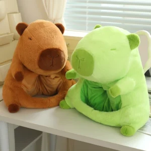 Einzigartige 3D Capybara Plüsch Mütze als Winter Kopfschmuck