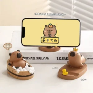 Detaillierte Ansicht der Capybara Handyhalterung Deko Figur
