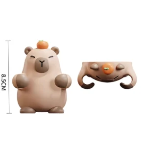 Capybara Kabelorganizer hält Ladekabel, selbstklebender Kabelhalter für Schreibtisch