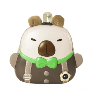 Capybara Kinderrucksack mit Hartschale, Farbvariante 1, Vorderansicht