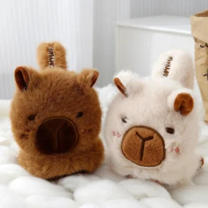 Weiche Capybara Ohrenschützer für warme Ohren im Winter
