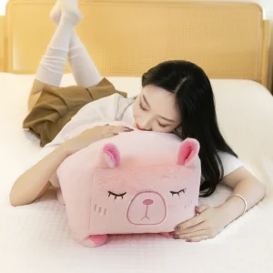 capybara pluesch kuschelkissen als dekoratives kissen