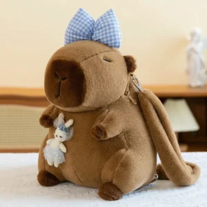 Capybara Plüsch Rucksack Burger Liebhaber Variante