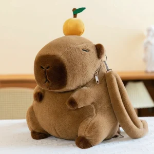 Capybara Plüsch Rucksack Pommes Fan Variante