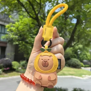 Capybara Schlüsselanhänger als Taschen Charm für Rucksäcke und Taschen