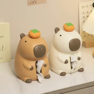 Capybara Taschentuchbox sitzend als Deko und Spender