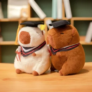 Gesamtansicht des Capybara Abschluss Plüschtieres