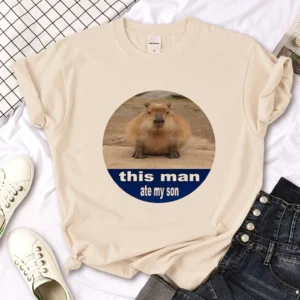 trendiges lustiges capybara meme t-shirt für internet kultur fans