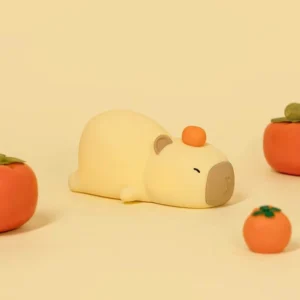 Verpackte liegende Capybara Nachtlicht als Geschenk für Capybara Fans