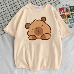 Weiches Relax Capybara T-Shirt für entspannte Freizeit und Alltag