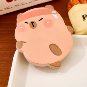 Einzelne Workout Buddy Capybara geformte Haftnotiz